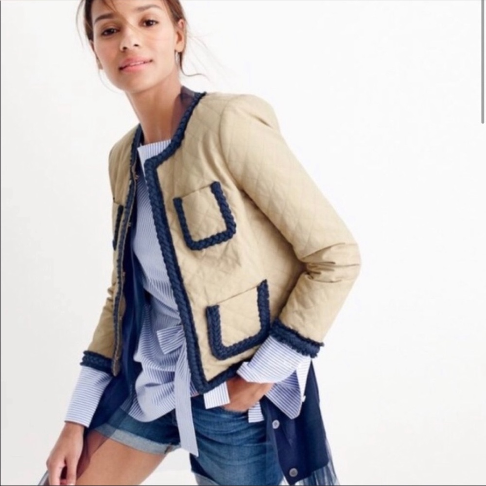 J.Crew Quilted Lady Day Excursion Safari Jacket - Picture 3 of 8